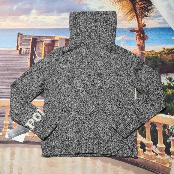 Polo Ralph Lauren Holiday Mock Neck Sweater XS New - Picture 7 of 9